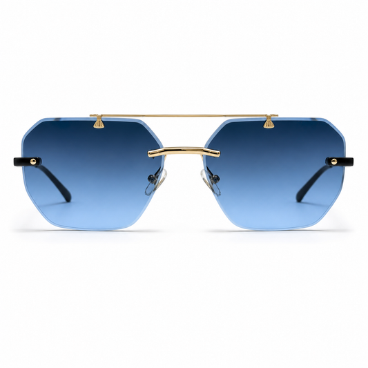 WAJHI LEGACY'S - Luxury Rimless Design - Gradient Lenses