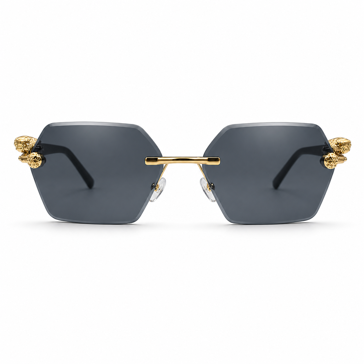 WAJHI LEGACY'S - Luxury Panther Sunglasses - Rimless Design