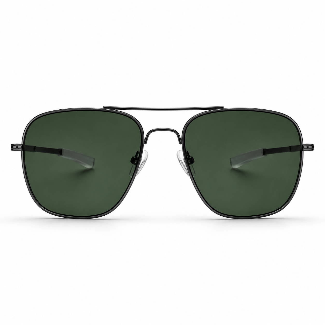 WAJHI LEGACY'S - Stealth Military Aviator Sunglasses - Midnight Green Edition
