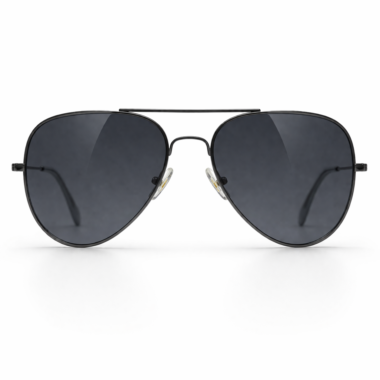 WAJHI LEGACY'S - Polarised Shadow Aviator Sunglasses - Black Edition