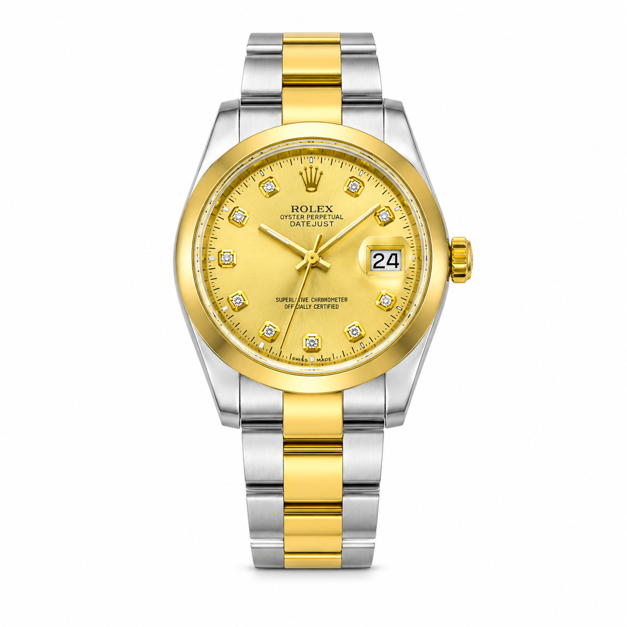 WAJHI LEGACY'S - Oyster Perpetual Date Just Edition - Two-Tone Luxury Watch