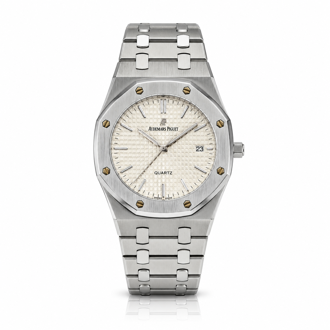 WAJHI LEGACY'S - Royal Oak Heritage Classic Watch – Silver Edition