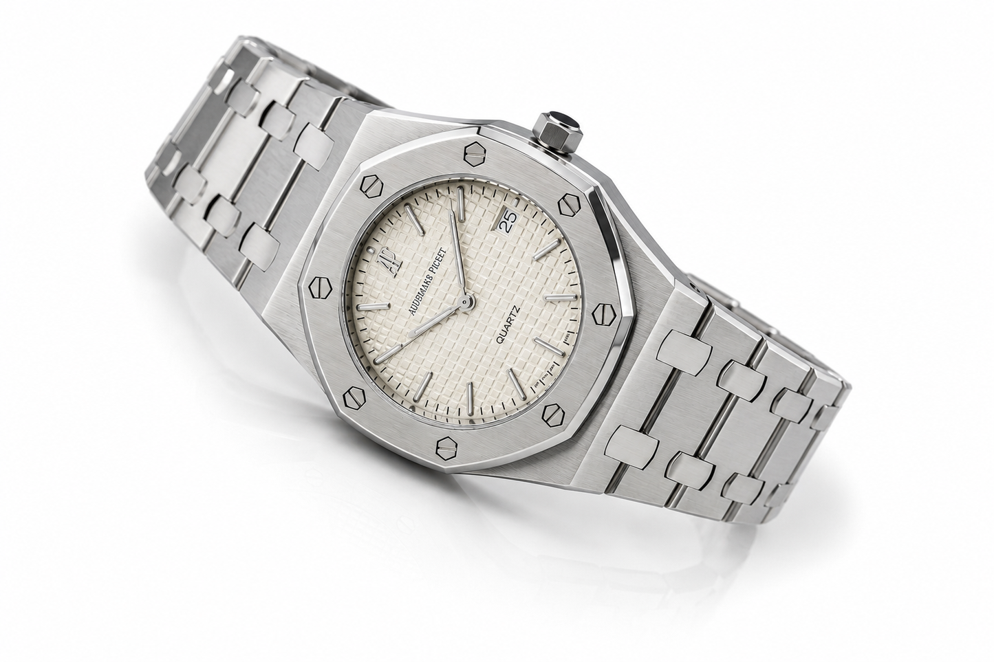 WAJHI LEGACY'S - Royal Oak Heritage Classic Watch – Silver Edition