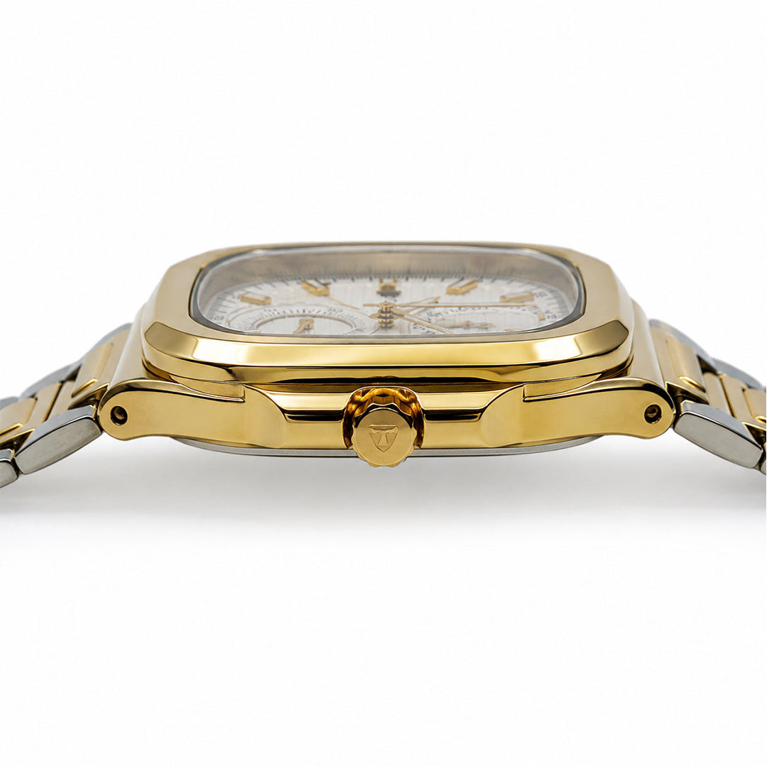 WAJHI LEGACY'S - Golden Power Chronograph - Full Gold Luxury Watch